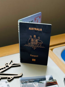 Acrylic passport