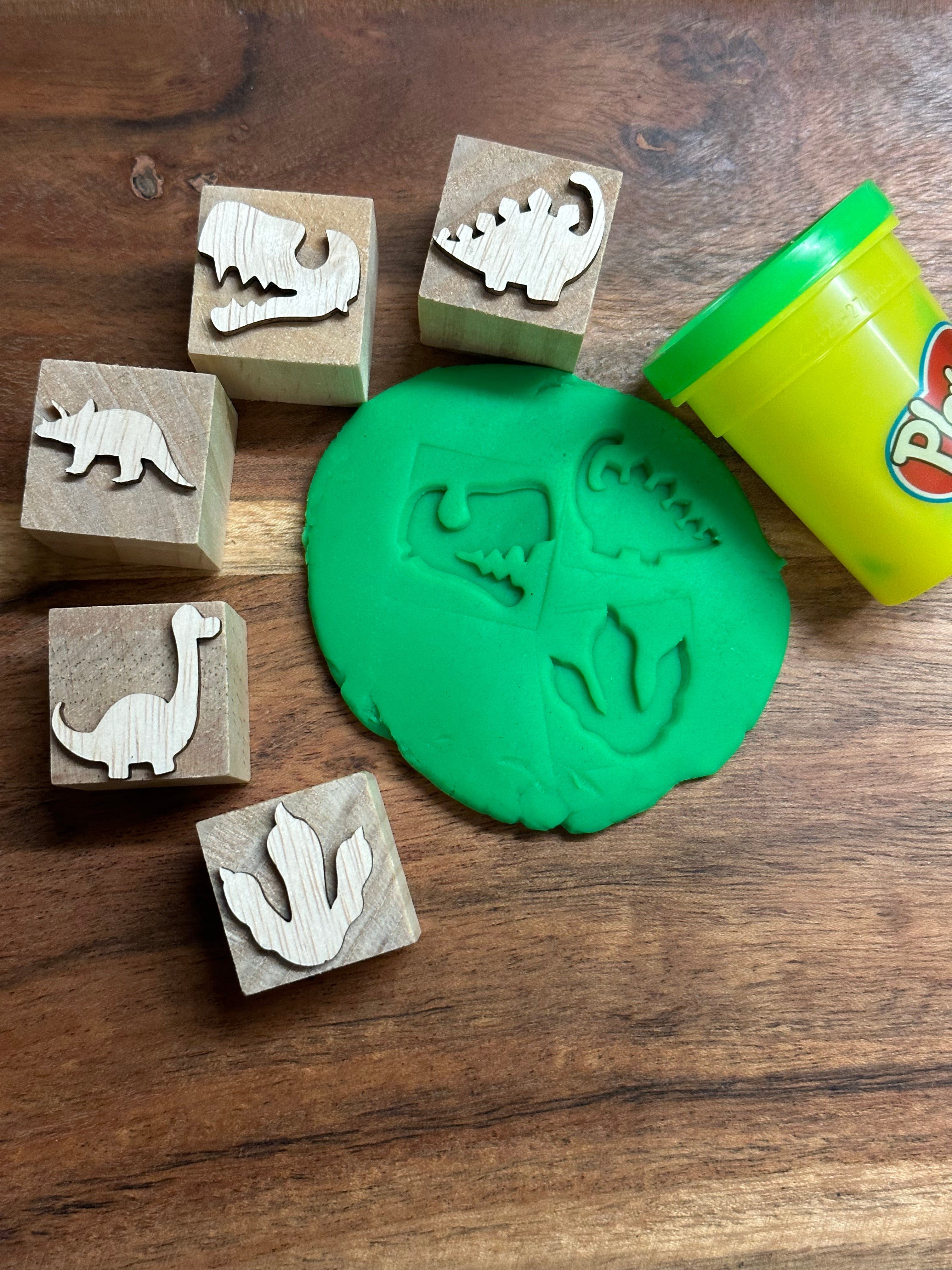 Play Doh Stamps - Budget Friendly