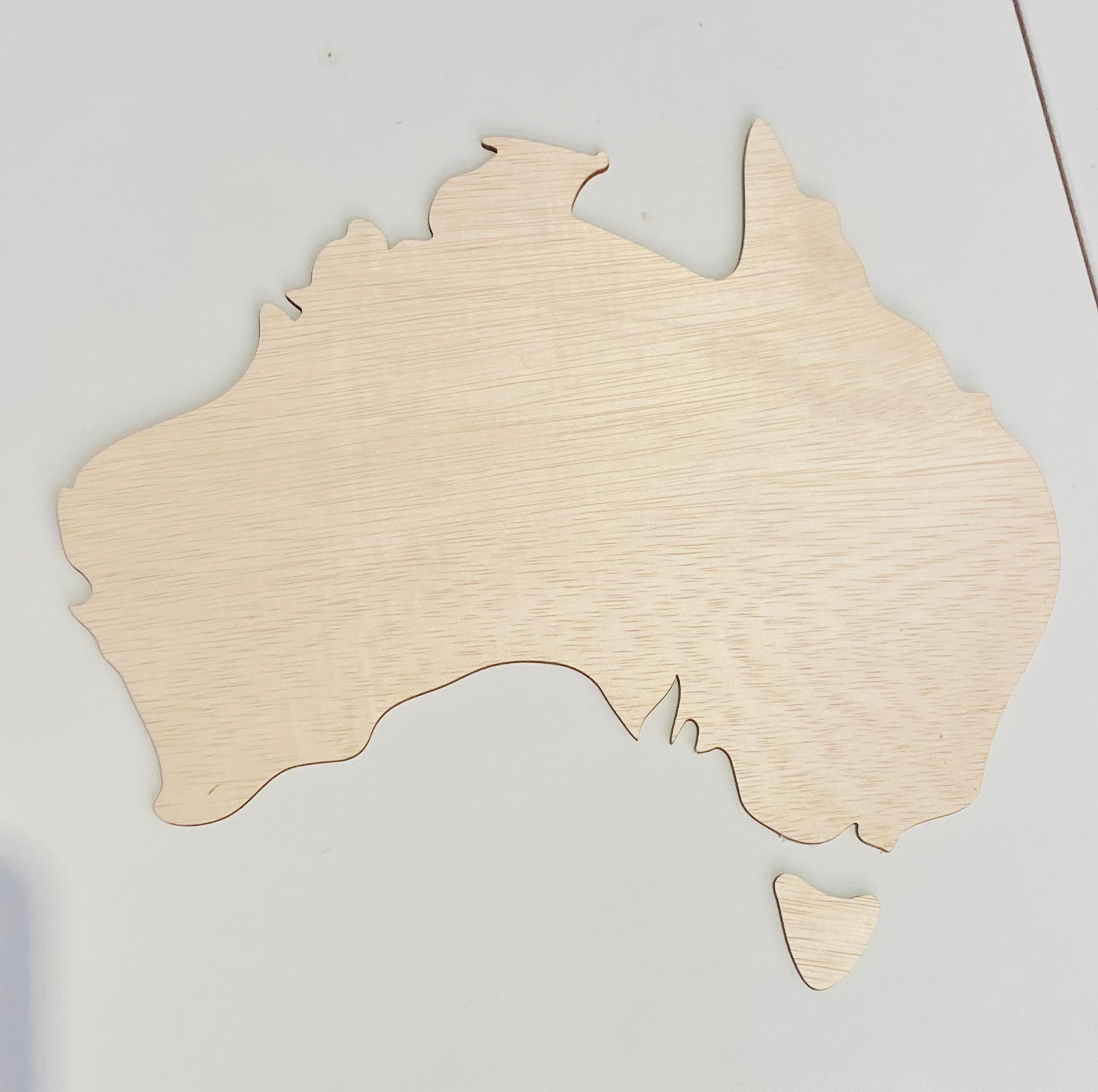 Australian Map Cut Out