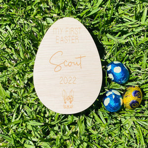 Easter Milestone Egg